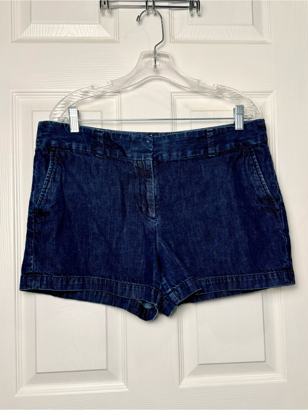 LOFT Dark Blue Denim Jean Shorts